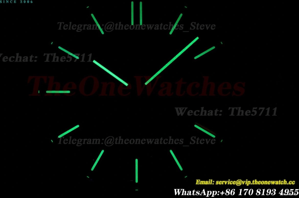 TKF Royal A4302 41mm Clone Super SS Black Dial 15500 Oak SS 0322